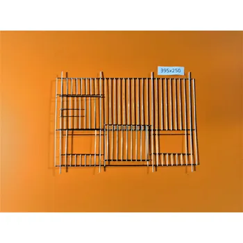 Větrací mřížka Mřížka stříbrná 395x250