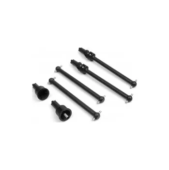 RC vybavení 1:12 Smyter MT/DB/DT 4WD: Set poloos (přední/zadní)