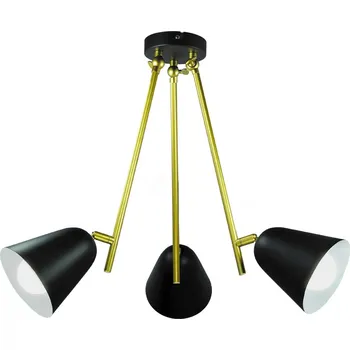 Rabalux závěsné svítidlo Alder E14 3x MAX 40W černá 5376