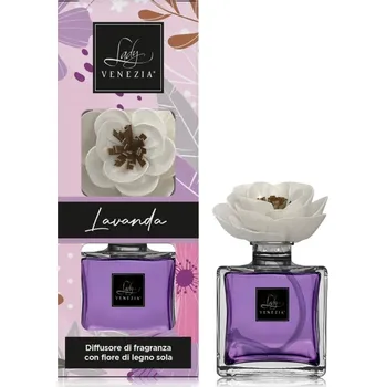 Vůně do bytu LADY VENEZIA Difuzér KVĚT 100ml DREAM-LAVANDA pokojová vůně