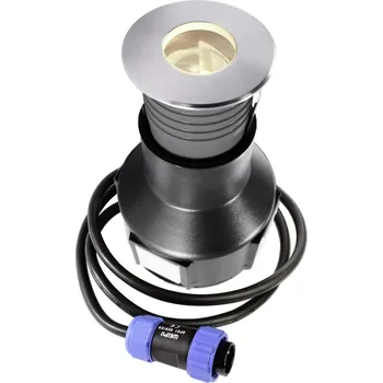 Venkovní osvětlení Light Impressions Deko-Light zemní svítidlo Fornac 24V DC 2,70 W 3000 K 110 lm stříbrná 730447