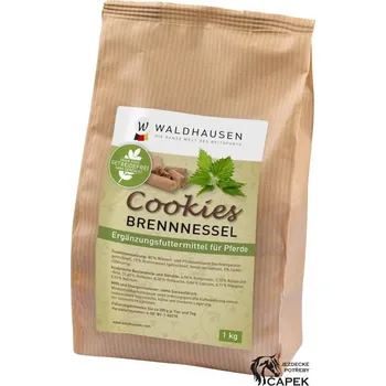 Krmivo pro koně Pochoutky Waldhausen -COOKIES: BEZOBILNÉ- - Kopřiva