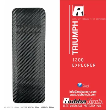 Polep vozidla Rubbatech Tankpad AT Carbon Triumph 1200 Explorer