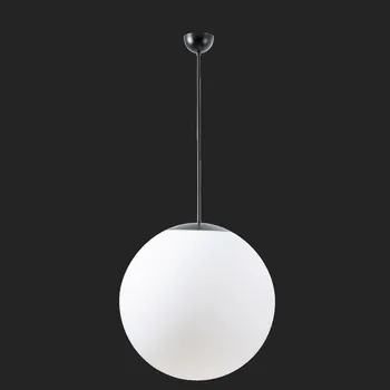 OSMONT ADR61809 ADRIA P4 závěsné skleněné svítidlo černá / bílá IP40 4000 K 41W LED nouzové kombinované 3 h