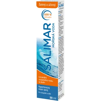 Nosní sprej SWISS MED Pharmaceuticals Salimar hypertonická mořská voda 30 ml