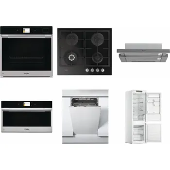 Set domácích spotřebičů WHIRLPOOL W9 OP2 4S2 H + WHIRLPOOL GOFL 629/NB + WHIRLPOOL AKR 749/1 IX + WHIRLPOOL W9 MD260 IXL + WHIRLPOOL WSIC 3M27 C + WHIRLPOOL WHC18 T311