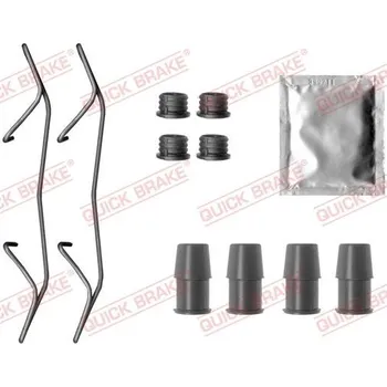 Přislušenství brzdového systému Sada příslušenství obložení kotoučové brzdy QUICK BRAKE 109-0075