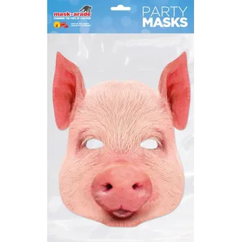 Karnevalová maska Maskarade Papírová maska Prase