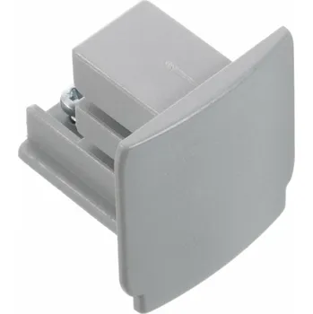 Příslušenství pro LED osvětlení NORDIC ALUMINIUM koncovka-záslepka 3-okruhová napájecí lišta GLOBAL Trac XTS41-1 Šedá