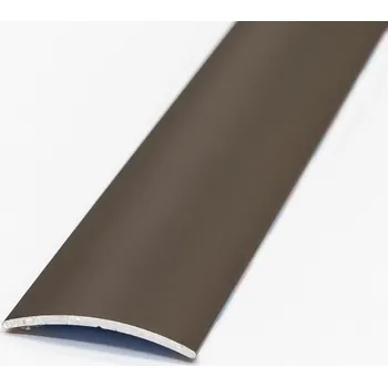 Podlahová lišta Přechodová lišta samolepící 40 mm / 2,7m hliník ELOX BRONZ