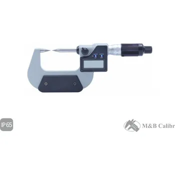 Digitální mikrometr se špičatými měřicími plochami 0-25/0,001 mm KMITEX