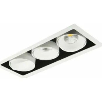 Bodové svítidlo BPM Zápustné svítidlo Kuvet 8203 matná bílá 8203.01.D40.3K