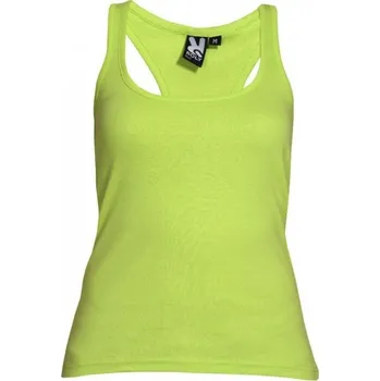 Dámské oblečení Dámské tílko ROLY CAROLINA, barva zelený citron, velikost XL