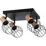 PAULMANN Stropní bodové svítidlo Lanka E14 230V max. 4x20W stmívatelné černá