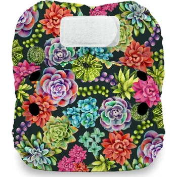 Plenkové kalhoty Thirsties Natural Newborn AIO na SZ - Desert Bloom