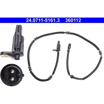 Brzdový systém Snímač, počet otáček kol ATE 24.0711-5161.3
