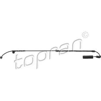 Brzdová destička Výstražný kontakt, opotřebení obložení TOPRAN 500 659