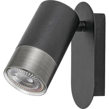 Bodové svítidlo Rabalux nástěnné/stropní bodové svítidlo Zircon GU10 1X MAX 5W matná černá 5069