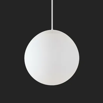 OSMONT ADR72536 ADRIA P4 HP závěsné skleněné svítidlo bílá IP40 4000 K 58W LED nouzové kombinované 3 h