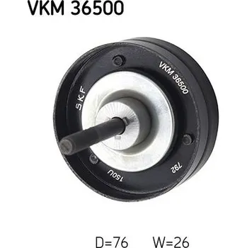 Vratná/vodicí kladka, klínový žebrový řemen SKF VKM 36500