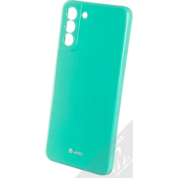 Pouzdro na mobilní telefon 1Mcz Jelly TPU ochranný kryt pro Samsung Galaxy S21 Plus mátově zelená (mint green)