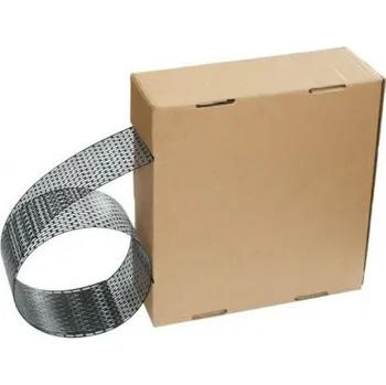 Střecha Okapová mřížka 80 mm, (balení po 60 m) - RAL 8004 cihlová