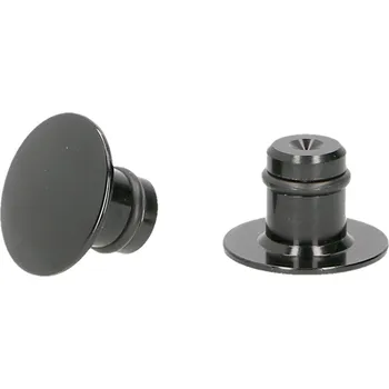 Zrcátko pro motocykl Diverse / Import Záslepka závitu zrcátka na řídítka CNC černá M10 39787