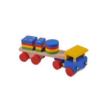 Dřevěná hračka Auto skládací