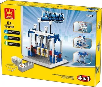 Stavebnice ostatní Wange Power Machinery typ LEGO Technic 296 dílů