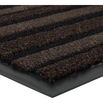 Rohožka Hnědá vstupní rohož FLOMA Passage (Cfl-S1) - délka 90 cm, šířka 135 cm, výška 0,9 cm