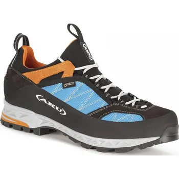 Pánská treková obuv AKU Tengu Low GTX modrá/oranžová 37,5