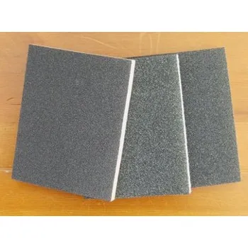 Brusný papír Brusná houbička plochá Hrubost: zrnitost 80