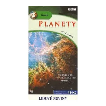 DVD film Planety 3 Giganti DVD