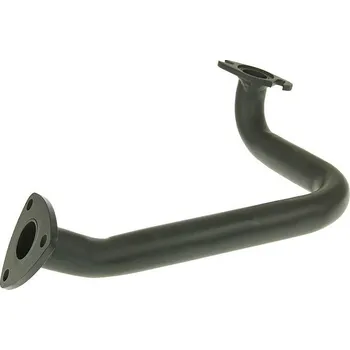 Výfuk pro motocykl Tecno Koleno výfuku neomezené černá, CPI Euro 2 17050