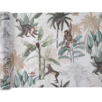 Party dekorace Santex Indiian Jungle party - Šerpa stolová 30 cm x 5 m