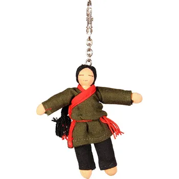 Panenka Dolls4Tibet Přívěsek Hadrová panenka tibetského chlapce