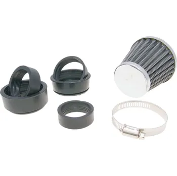 Motodíl 101 Octane Vzduchový filtr Powerfilter, 32-48mm Varianta: chrom IP18905