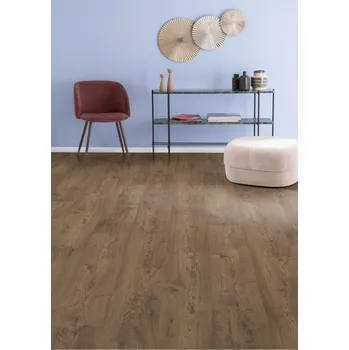 laminátová podlaha Egger Flooring EPD007 DUB PRESTON TMAVĚ HNĚDÝ V4