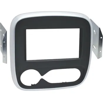 Autorádio Adaptér 2DIN rádia RENAULT Trafic (14->) / OPEL Vivaro (14->) / NISSAN NV300 Barva: stříbrno / černá