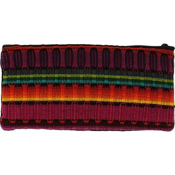 Penál Bavlněné pouzdro na drobnosti tkané 20 x 10 cm F