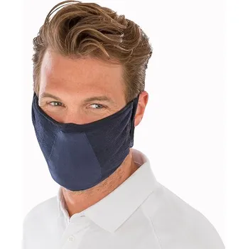 Kukla Antibakteriální rouška Result Natural Yarn 1 ks - navy