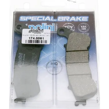 Auto-moto Brzdové destičky Polini organic, Honda Forza Jazz NSS, S-Wing FES 174.0081