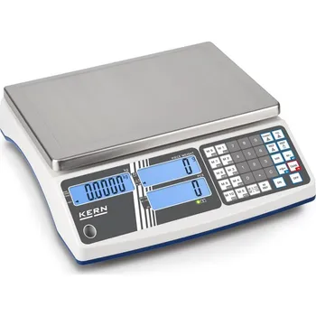 Počítací váha KERN CIB 6K-4 s barevným podsvícením displejů a možností akreditované kalibrace