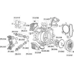Ozubené kolo vačky Polini 28T, 4V hlava, Honda XR 50, Polini XP4T 274.0002