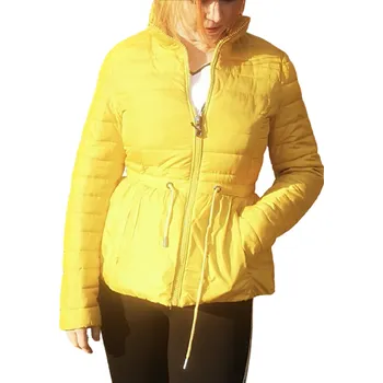 Fly Dámská prošívaná přechodová bunda 2102 žlutá Rozměr: XL - 42