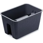 Prosperplast Truhlík na balkónové zábradlí Ratolla Railing 40 cm - barva antracit (S433)