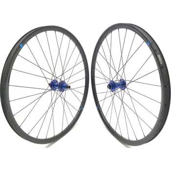 Zapletené kolo 1335g Karbonová zapletená kola PANCHOWHEELS STRIKE 29, náboje TUNE KillHill/ClimbHill, Sapim CX Ray Typ ořechu: Shimano Microspline