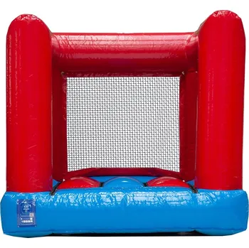 Skákací hrad PROFI PVC skákací hrad na doma | Kvalitní a certifikovaný hrad pro děti 2–6 let Barva: Červená