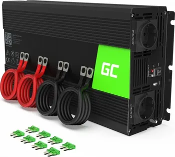 Měnič napětí Green Cell INV20 měnič 24V/230V