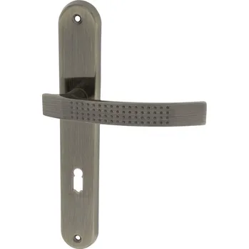 Alub Astro patina - dveřní štítové kování 90 mm